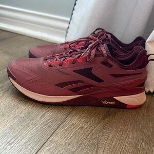 Reebok Maroon Trail Sneakers